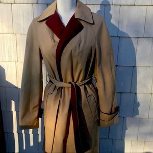 Aigner trench coat-vintage & great cond. size 10